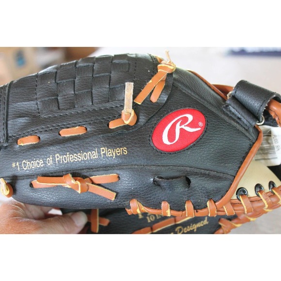 RAWLINGS PL100 10 inch Nomar Garciaparra Glove Leather Youth *Left Hand Throw - Picture 4 of 10
